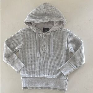 Little Bipsy Thermal Hoodie in Grey. Size 18-24M. Excellent condition.